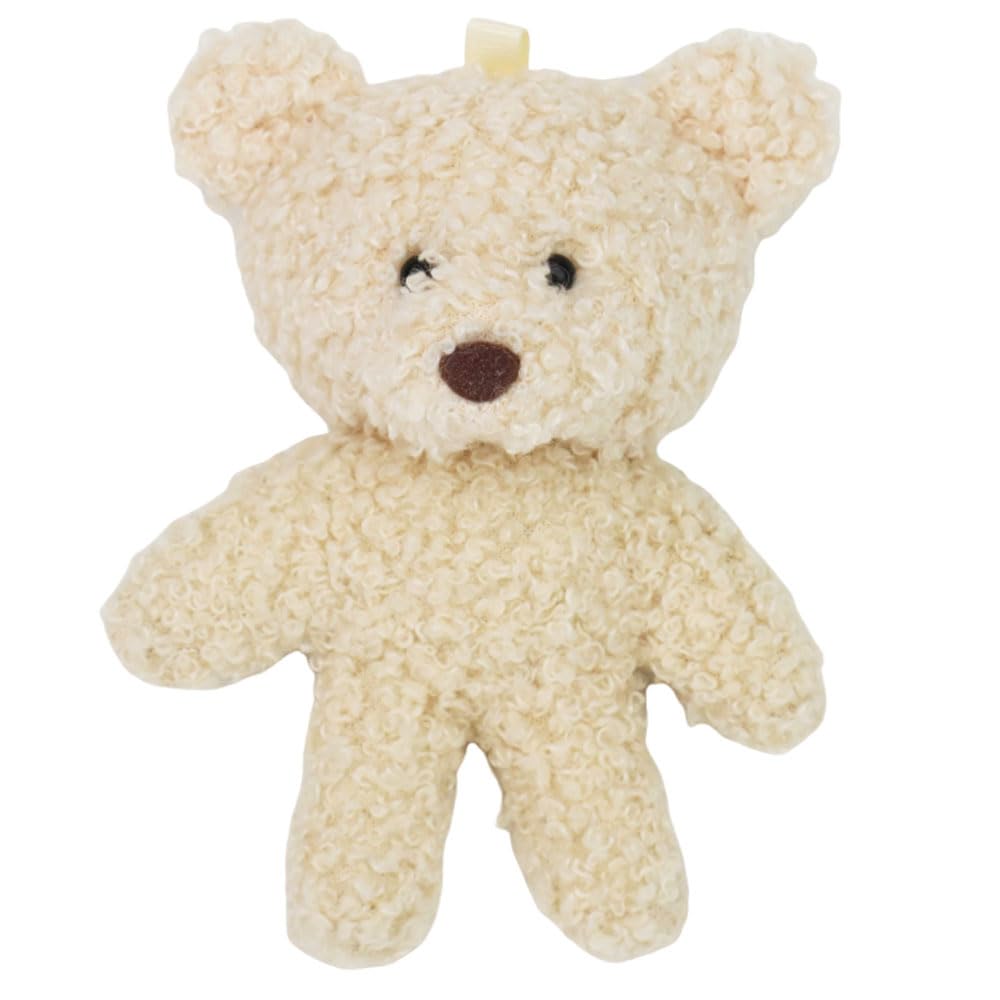 Amazon.co.jp: モコモコくま【約10cm】くま ぬいぐるみ.ループ付き